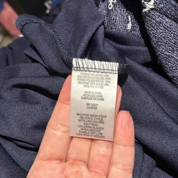 SOLD NWT super cute anchor dress with gold “rope” detail at the neck - Picture 6 of 6